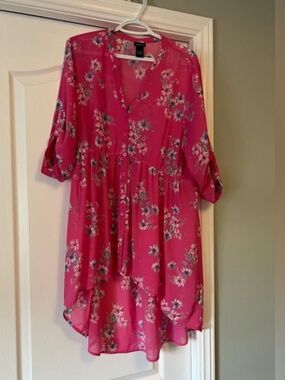 Torrid Barbie Pink Tunic size 1XL